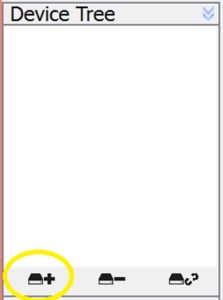 Device Tree visual box. See the "+" in the lower corner.